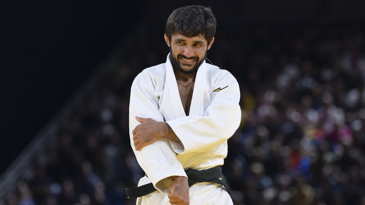 Milli judocu Salih Yıldız, Paris 2024’te çeyrek finale çıktı